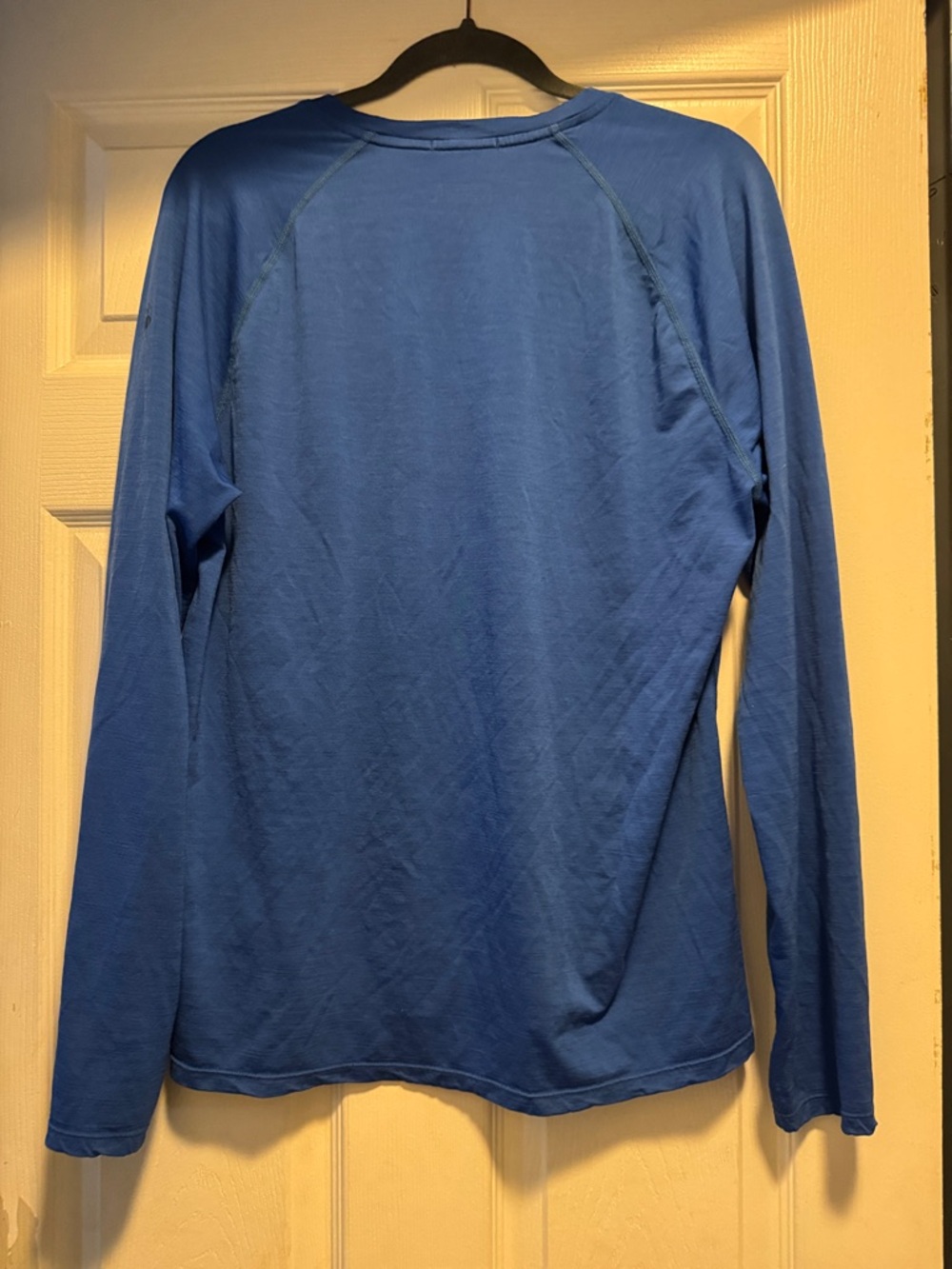 Smartwool Men's Long-Sleeve Crew Shirt - Royal Blue - Picture 5 of 6